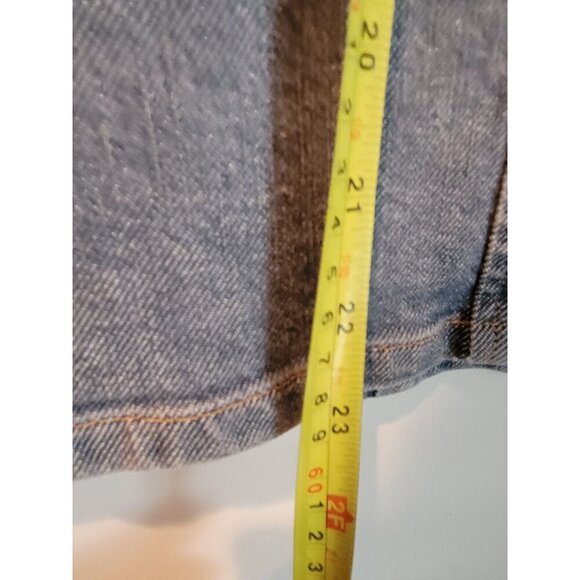 Vintage Theory Womens Knee Length Straight Pencil Skirt Med Wash Size 0 - Picture 7 of 7